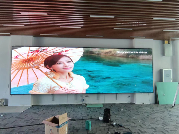 碧江P1.53led小间距屏安装案例